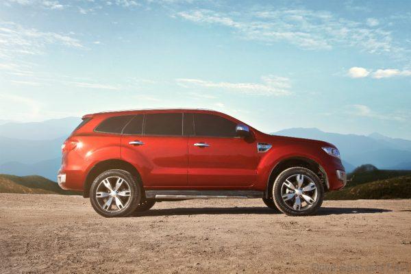 New Ford Everest_Side