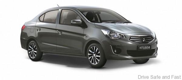 Mitsubishi Attrage eco sedan with cash rebates up to RM12, 000