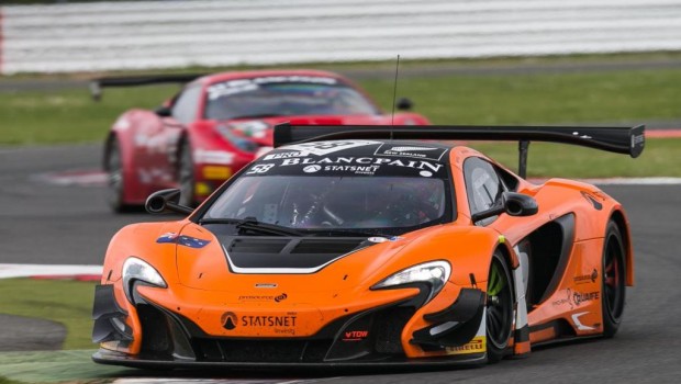 McLaren 650S GT3 On Blancpain Endurance Series Podium