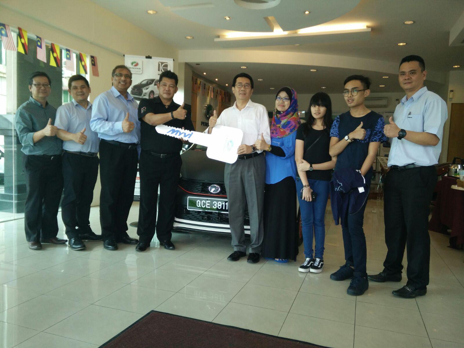 Perodua delivers first commemorative 10th Anniversary Myvi 