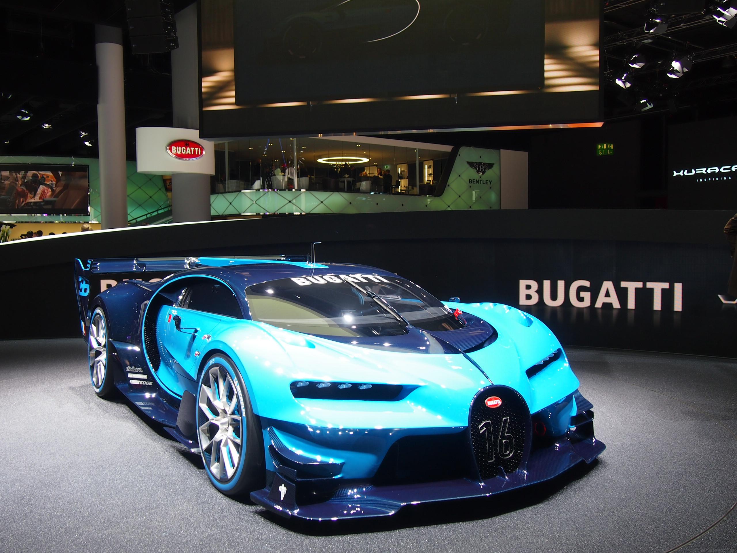 Bugatti Vision Gran Turismo Concept 2016