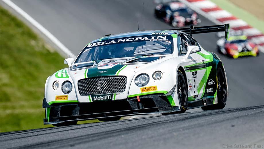 Bentley Takes Third Podium in Three Blancpain GT Series Events