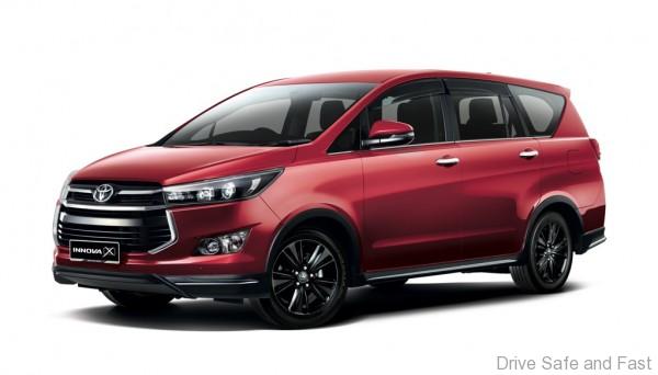 Toyota Innova 2.0X Introduced As Range Topping Variant