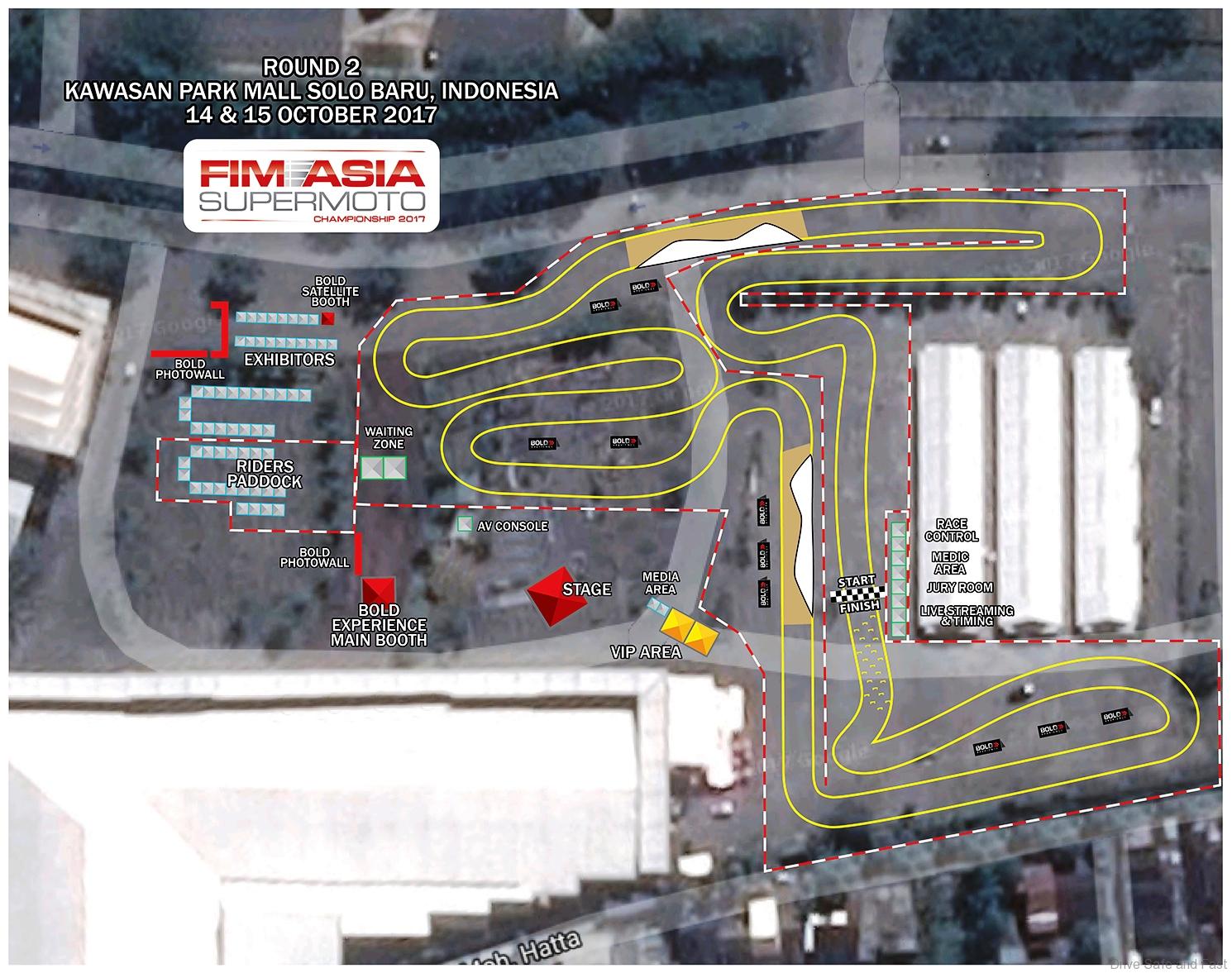 Asia Supermoto Championship Indonesia  Circuit  Unveiled 