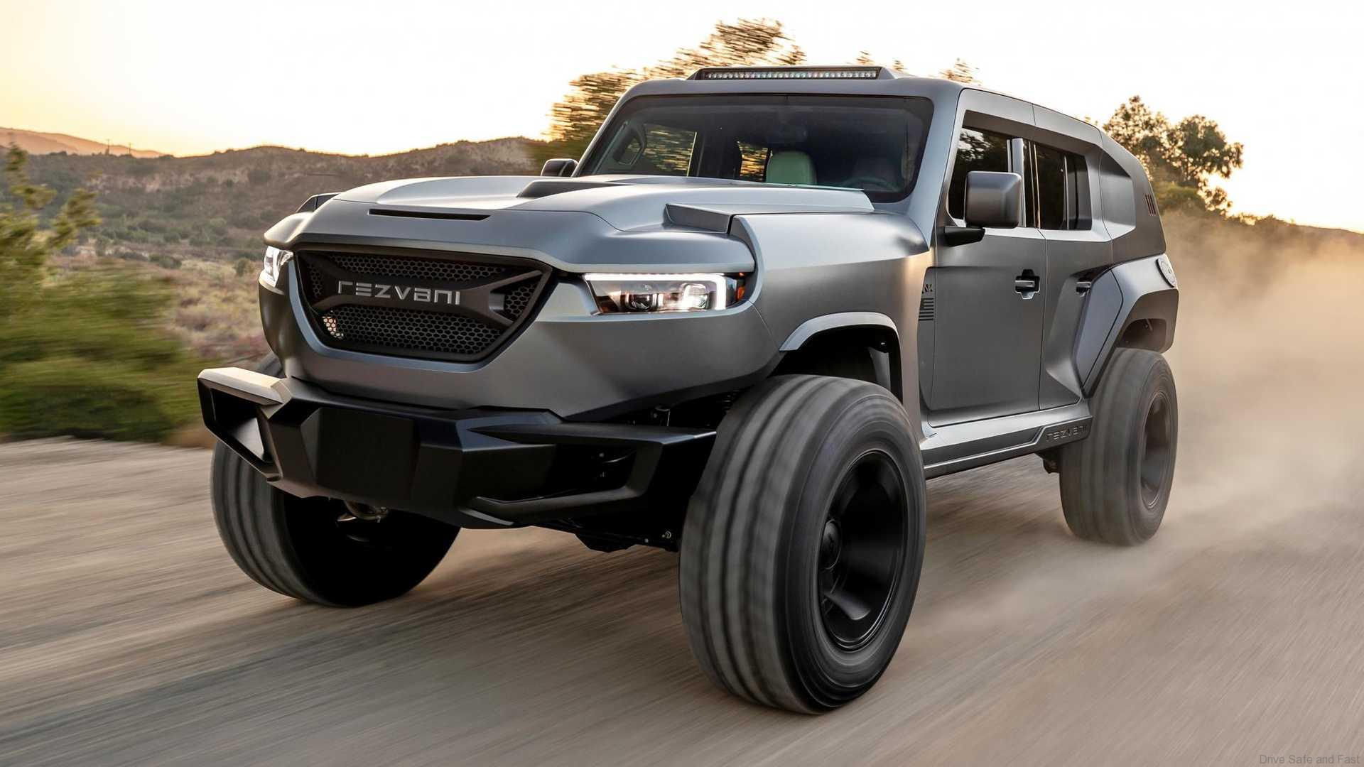 Rezvani Tank the most powerful SUV in the world DSF.my