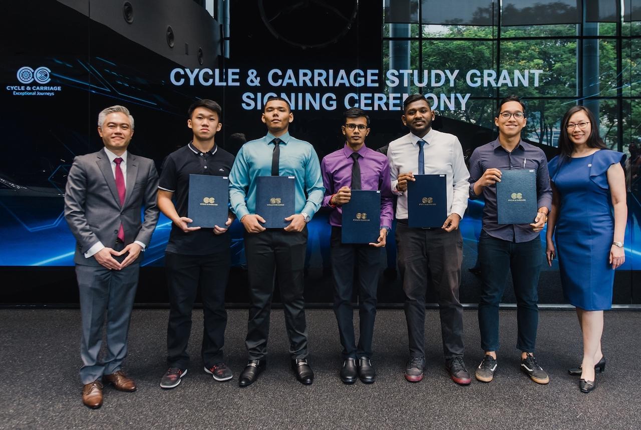 Cycle And Carriage Provides Education For 5 Students