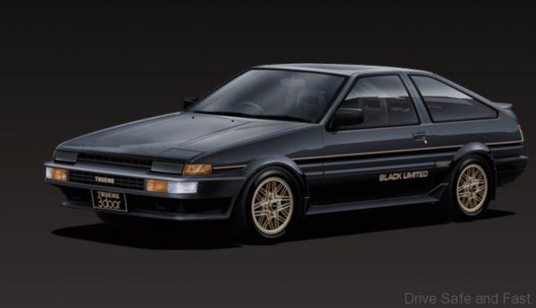 Toyota AE86 Levin black edition