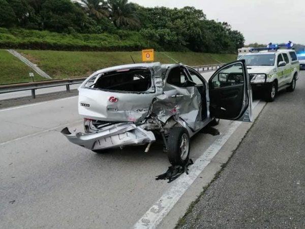 Perodua Axia Driver Drives In The Wrong Direction