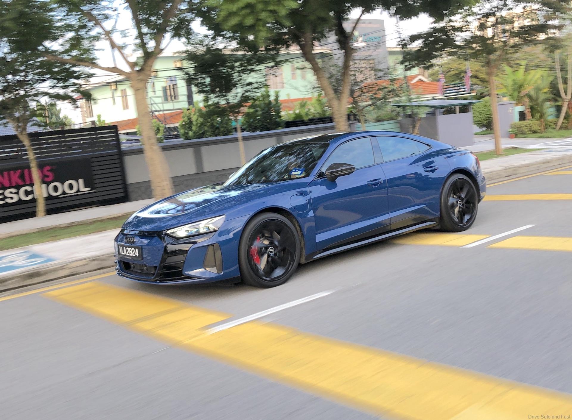 Audi RS e-tron GT Electric Supersedan Test Drive Review