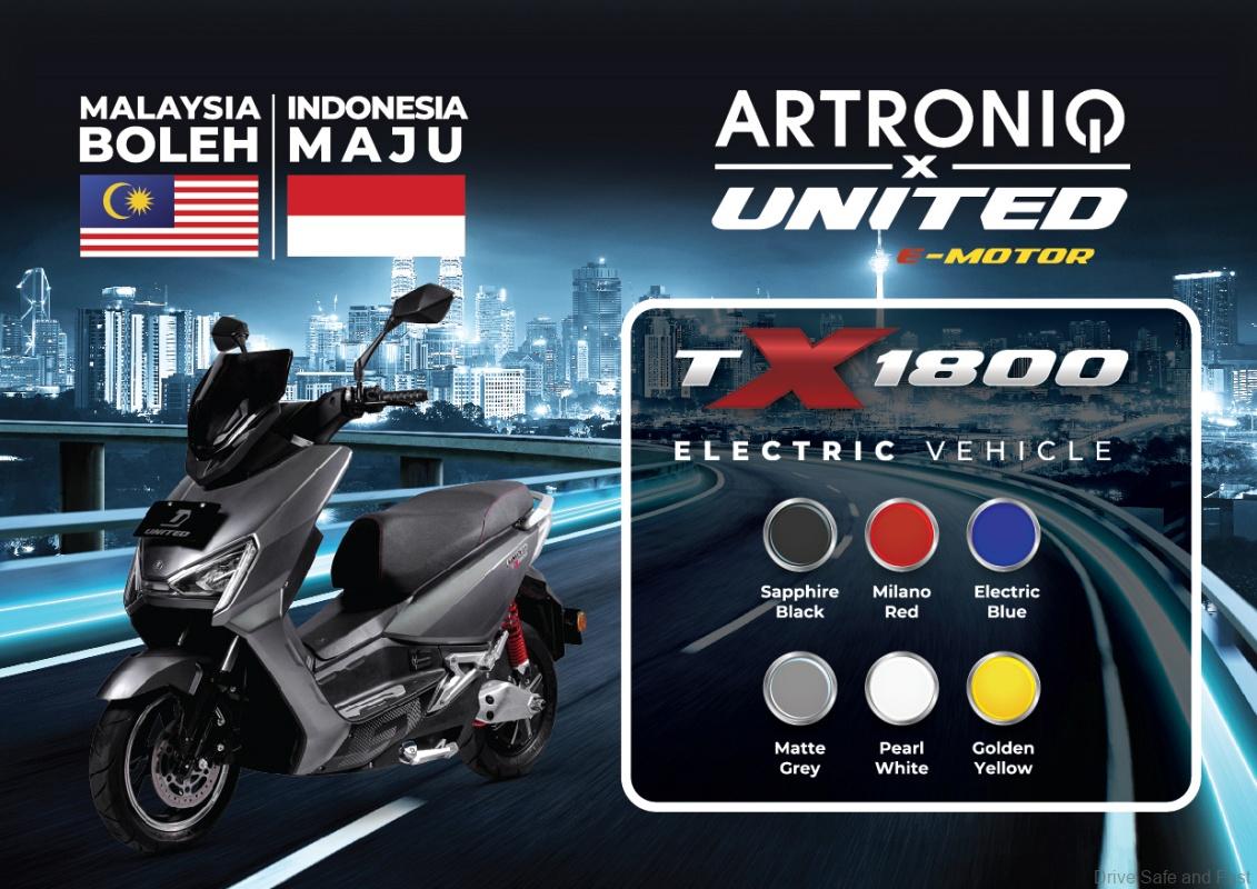 United E-Motor Brand Launched In Malaysia By Artroniq Bhd