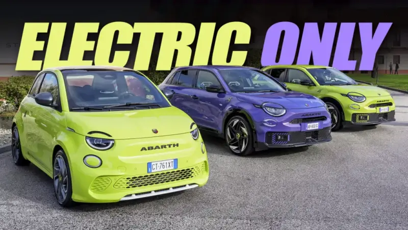 Abarth Reportedly Done With ICE, Set On Becoming EV Only